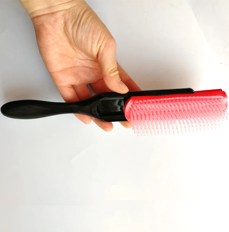 Brosse à Cheveux Professionnelle à 9 Rangées