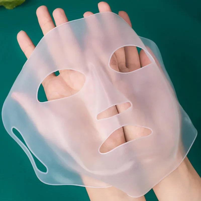 Masque Facial en Silicone Réutilisable